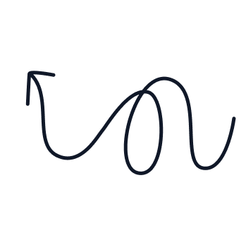 Pfeil zum Hervorheben von Inhalten